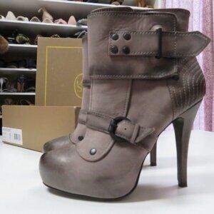 ASH Egoist Ankle Boot Stone Grey - NEW Unworn sz 6.5